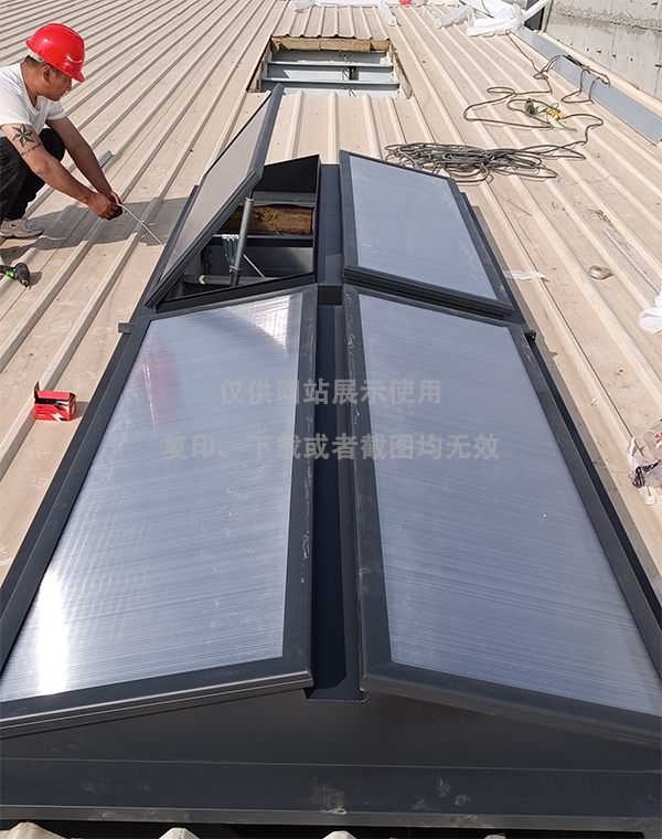 兰州王老吉生产车间留坝排烟天窗