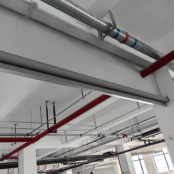 防火布留坝挡烟垂壁