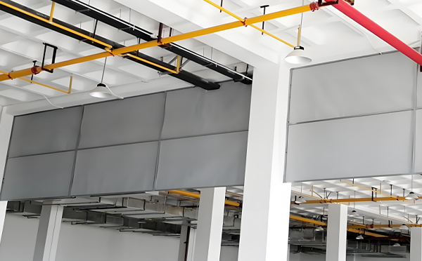 留坝防火布挡烟垂壁