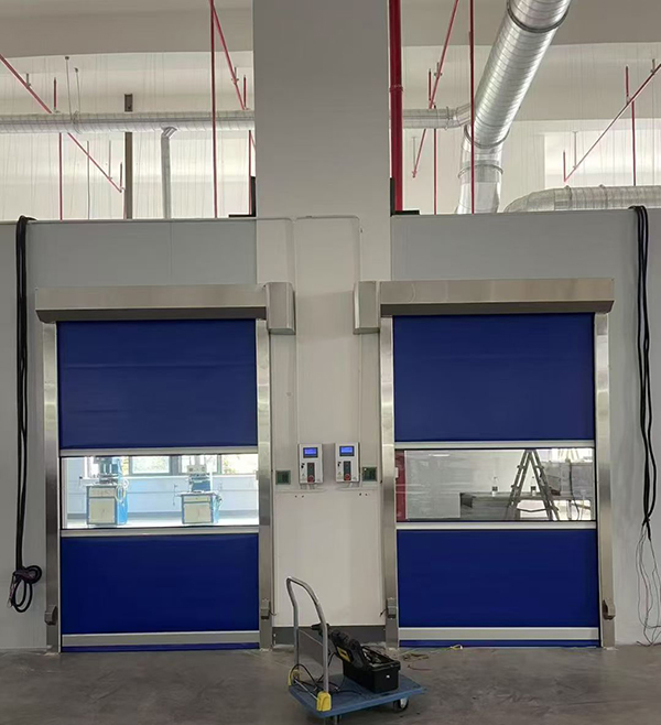 留坝快速留坝卷帘门助力食品加工车间环境升级